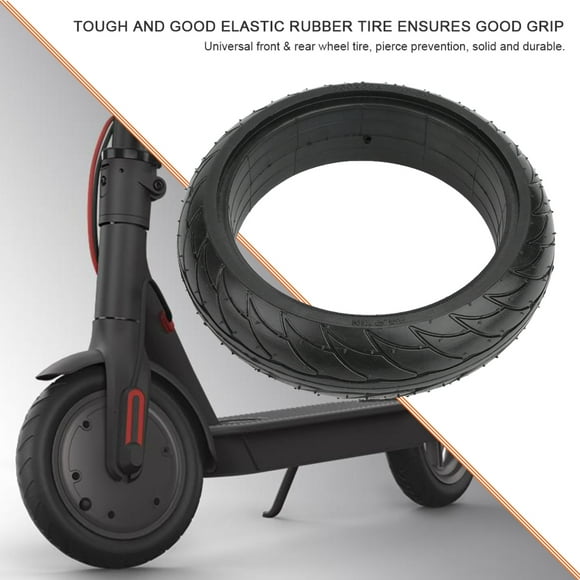 Scooter Solid Tire, Wheel Cover Tyre Front Rear Tire for  ES1 ES2 ES3 ES4 Electric Scooter