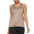 thumbnail image 3 of Workout Tops for Women Racerback Sleeveless Athletic Tank Tops Open Back Undershirt Yoga Running Shirts for Women Lightweight Racerback Breathable Tee (B,M), 3 of 7
