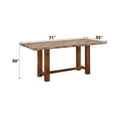 thumbnail image 3 of ACME Gilsea Dining Table in Brown, 3 of 4