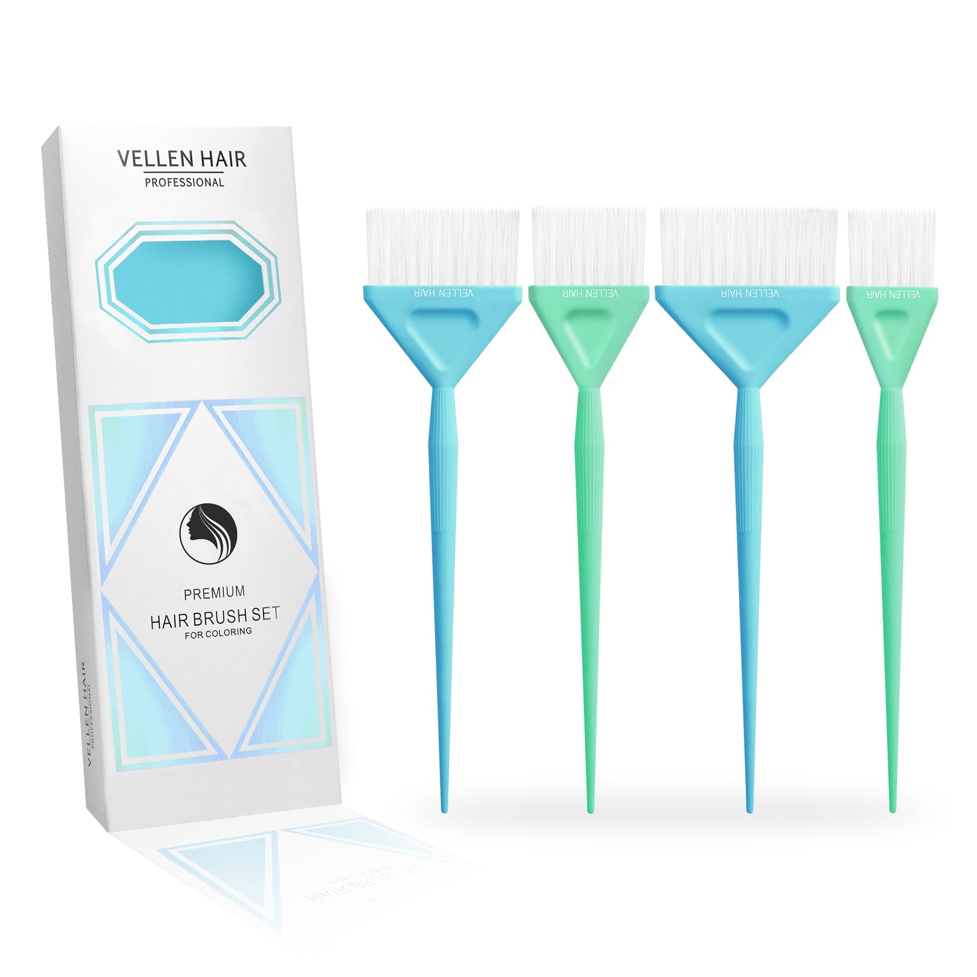 Vellen Hair Color Brush Set, Hair Dye Brush Kit , Hair Tint Brush 4 Pack