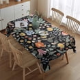 thumbnail image 2 of Pioneer Flower Floral Print Pattern Rectangle Tablecloth 60"x84",Waterproof Polyester Rectangle Table Cloth, Wipeable Spillproof Polyester Tablecloth for Dining, Camping, Indoor and Outdoor, 2 of 5