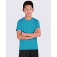 thumbnail image 2 of 5 Pack: Youth Mesh Moisture Wicking Active Athletic Performance Short-Sleeve T-Shirt Boys & Girls, 2 of 5