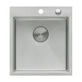 thumbnail image 2 of Ruvati RVH8006 18 x 20 Inch Drop-in Stainless Steel Kitchen Sink Single Bowl, 2 of 7
