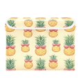 thumbnail image 7 of Yayeee Collapsible Storage Bin with Lid Fabric Closet Decorative Basket with Handles, Sunshine Pineapples, 7 of 7