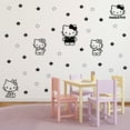 thumbnail image 5 of Hello Kitty Vinyl Wall Decals for Kids Bedroom – 43 Pcs, 7"–9", Peel & Stick, 5 of 6