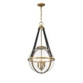 thumbnail image 5 of Bozeman 4-Light Pendant in Warm Brass, 5 of 6