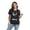 Black, variant on Pet Pouch Hoodie Shirt Short Sleeve Kitten Puppy Holder Thin Fall Hoodies Small Animal Carrier Sweatshirt for Women