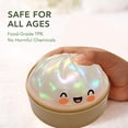 thumbnail image 4 of 1pc Colorful Dumpling-Shaped Stress Relief Toy — Soft, Squeezable Stress-Relieving Dough to Help Alleviate Anxiety and Irritability., H,1pcs, 4 of 4
