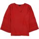 thumbnail image 1 of Alfani Blusa de manga a capas para mujer, rojo, XS, 1 of 1