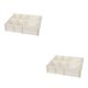 thumbnail image 1 of Toystoory Separadores de cajones de combinación libre, diseño de organización de cajones propios, resistente y duradero, ajustable, elegante, blanco elegante 5 piezas/juego 2Conjunto, 1 of 6