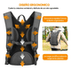 thumbnail image 3 of Mochila Hidratación Ciclismo Campismo+bolsa De Agua 2l Xtellar negro, 3 of 4
