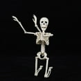 thumbnail image 4 of "Life-Size Poseable Halloween Skeleton with Movable Joints - Realistic Haunted House Graveyard Decor for Indoor Outdoor Scary Party Decoration" (148 characters), 4 of 4