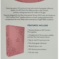 thumbnail image 3 of NIV Holy Bible Giant Zondervan Comfort Print Edition, Gold Glid, Pink, 3 of 4