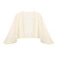 thumbnail image 5 of Bwdbhd Oversized Cardigan Women's Short Sleeve Cropped Button Down Soft Knit Cardigan Sweater of Female Khaki,One Size, 5 of 5
