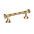thumbnail image 2 of Atlas 326-Wb Browning 3" Center To Center Bar Pull Warm Brass, 2 of 2