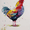 Rooster Watercolor, variant on Qisvanset Fashion Girl Portrait I Don't Know Is It Real Canvas Wall Art 15.75x11.81 INCHES