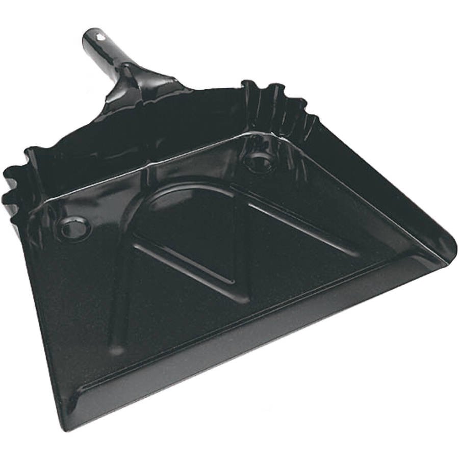 Harper 4817 12" Black Metal Dust Pan