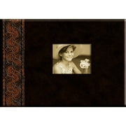 Ancestry.Com Postbound Landscape Album 11X8.5, Brown