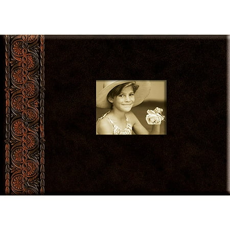 Ancestry.Com Postbound Landscape Album 11X8.5, Brown