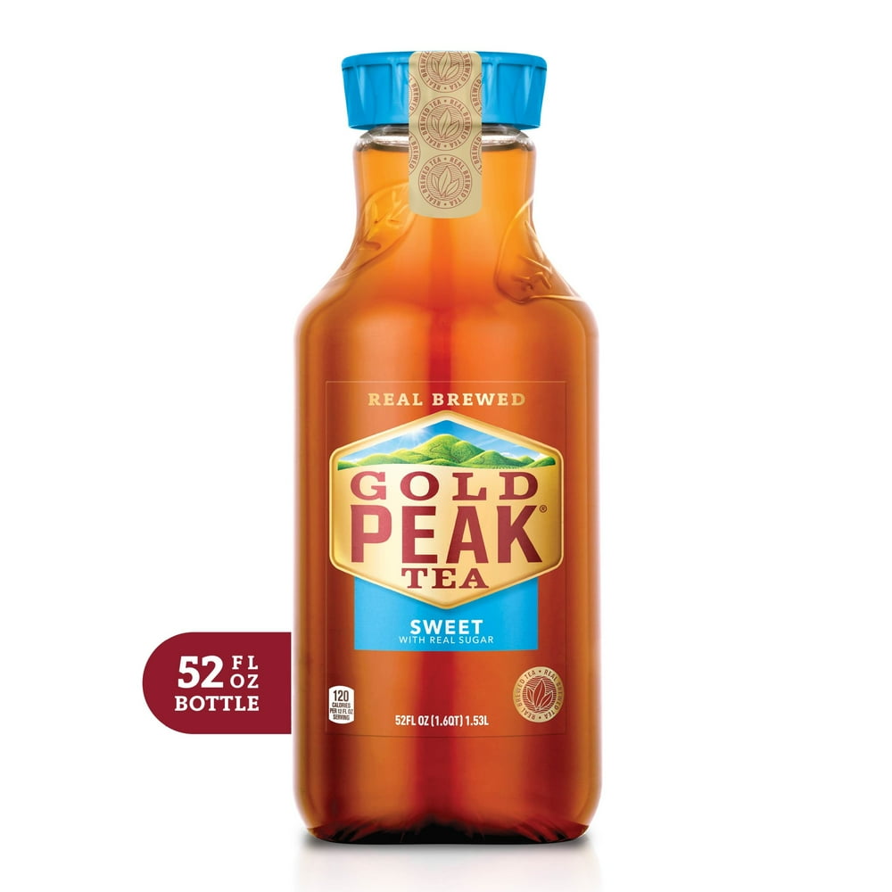 Gold Peak Sweetened Black Iced Tea Drink, 52 fl oz