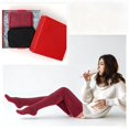 thumbnail image 4 of DOVACKA Women's Extra Long Thigh High Cotton Socks, Over Knee Boot Stockings, Warm Stretchy Comfort Fit, 4 of 6
