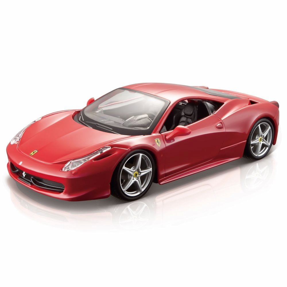 Ferrari 458 Italia, Red Bburago 26003 1/24 scale Diecast Model Toy