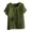 Army Green, variant on IROINNID Fashion Women Summer Loose Novelty Print Round-Neck T-Shirt Women Short Sleeve Casual Blouse Spring Saving Sale