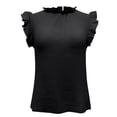 thumbnail image 6 of Tops for Women Trendy Compression Wear Womens Long Sleeve Cool Night Shirts Women Outdoor Girl Womens plus Size Pullover Sweaters Lace Western Top Button up Shirt Oversized Button Shirts Black L, 6 of 7