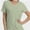 Gray, variant on Women's Ultra-Soft V-Neck Short Sleeve T-Shirt - Casual Comfort Fit Tee