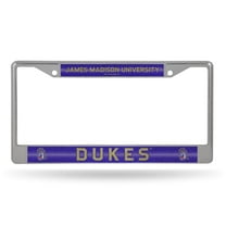 James-Madison Duke's Standard Size Chrome License Plate Frame - It Sparkles!