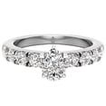 thumbnail image 5 of Diamond Engagement Rings For Women GIA Certified Pear Cut Solitaire Diamond Ring 14K White Gold 1.00 Carat (J,SI), 5 of 6