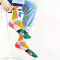 thumbnail image 2 of Abstract Art Socks from the Sock Panda (Adult Medium - Women's Shoe Sizes 5-10), 2 of 3