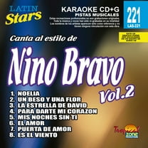 Karaoke Latin Stars 221 Nino Bravo Vol. 2