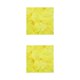 thumbnail image 2 of Sonducket 100 piezas de pétalos de flores de rosas artificiales, adorno de tela, flores falsas, suministros para el hogar para cumpleaños, púrpura, Plata 5x5cm 2piezas Sonducket CBP105996, 2 of 5