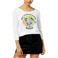 thumbnail image 2 of Justice League Womens Neighborhood Watch Graphic T-Shirt, Blanco, X-Small Justice League Camiseta grÃ¡fica, 2 of 2