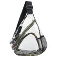 thumbnail image 1 of Bolso bandolera HULISEN de PVC transparente aprobado para estadios, impermeable, 1 of 8
