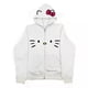 thumbnail image 4 of Hello Kitty Hello Kitty KT Gato Dibujos animados Enmascarado Cremallera Sudadera de Halloween Impresión digital 3D, 4 of 4