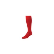 Angle View: One Color Baseball Socks in Scarlet - Set of 12 (Varsity)
