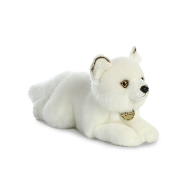 arctic fox cuddly toy