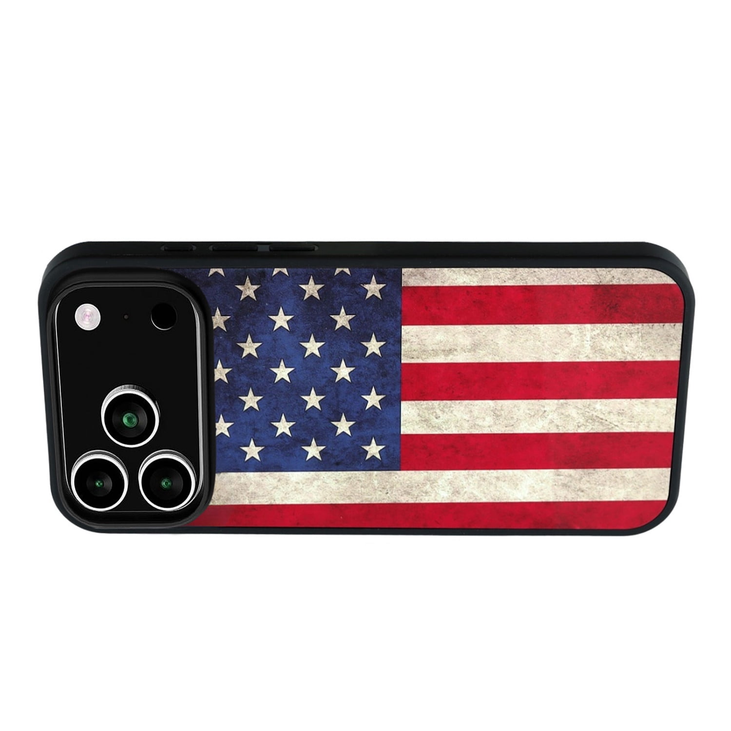 High Quality Aluminum Back Printing Case for iPhone 17 Pro - USA Flag 2