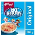 thumbnail image 1 of Kellogg's Rice Krispies Cereal - Original - 640g (Family Size), 1 of 10