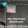 thumbnail image 3 of DMC 3835 Perles Rondes 5D Peinture Diamant DMC 3835 Raisin Moyen Violet, 3 of 3