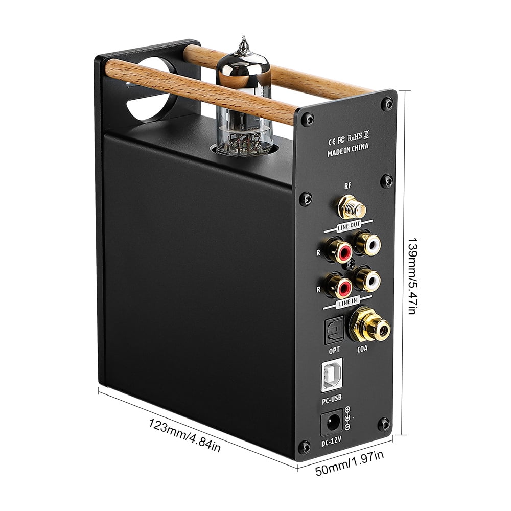 AIYIMA T8 Bluetooth5.0 TUBE-6N3 デジタルチューブ真空管プリアンプ ヘッドフォンアンプ デジタルデコード IIS、SPDIF、HFP、TWS、aptX、aptxHDをサポ ート ホ AIYIMA T8 6N3 Digital Tube Preamplifier Bluetooth 5.0 Hi-Fi