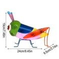 thumbnail image 3 of Outdoor Decor Metal Model Large Grasshopper Figurine Metal Garden Art Animals Figures Lawn Ornament Feng Shui Animal Statue for Outdoor Patio Decor Hanging Wall Decor Outdoor Statues, 3 of 5