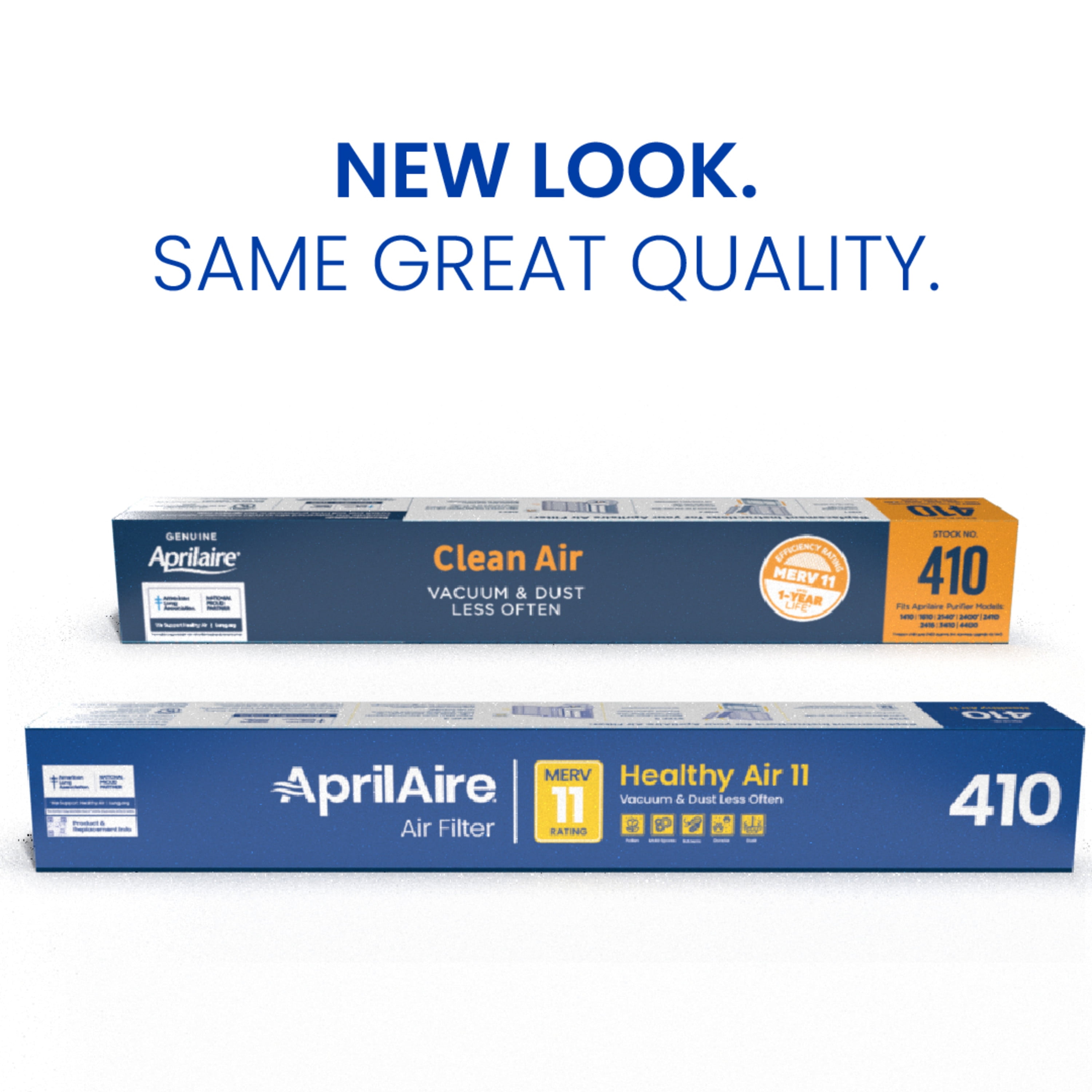 AprilAire 410 Replacement Filter for AprilAire Whole-House Air Purifiers - MERV 11 Clean Air Furnace Filter (Pack of 8)