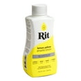 Rit AllPurpose Liquid Dye, 8 Fl. Oz., Perfect for Dyeing Fabric, Wood & More Lemon Yellow