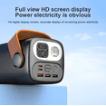 thumbnail image 2 of Homadio 60000mAh Power Bank, 45W USB-C PD Fast Charge, 4 Output Ports, LED Emergency Flashlight & Handle, HD Digital Display, Charger for iPhone, Android, Laptops, Camping Travel Power Outages, 2 of 6