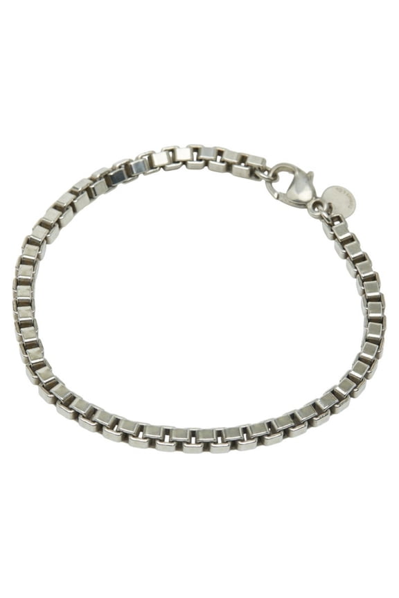 Pre-Owned Tiffany & Co. Venetian Link Bracelet in 925 Sterling Silver for Women (Good)