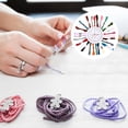 thumbnail image 2 of MasteelfCA 1 Set Bracelet Making Kit Bracelet Maker Looms Embroidery Thread String Beads, 2 of 7