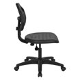 thumbnail image 4 of Scranton & Co Black Urethane Armless Task Chair with GREENGUARD Certification, 4 of 9